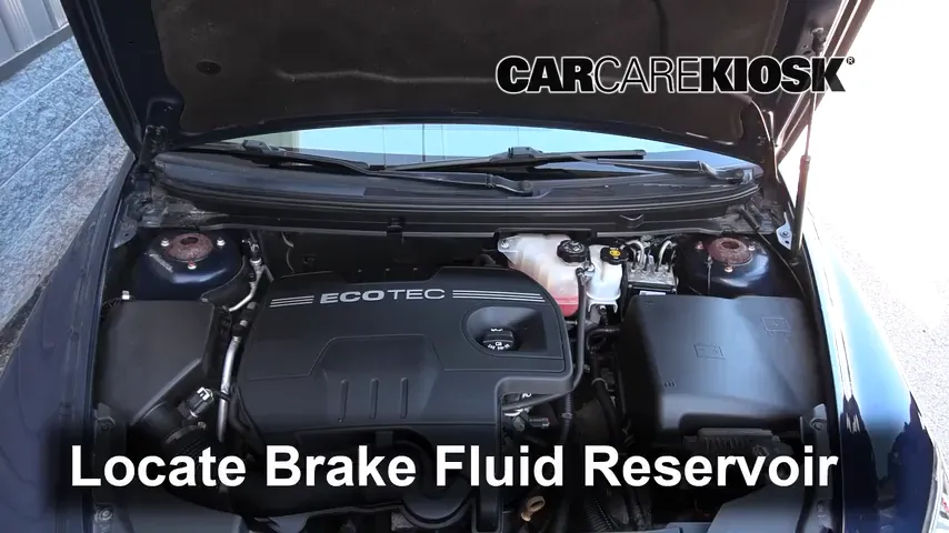 2009 Chevrolet Malibu LS 2.4L 4 Cyl. Brake Fluid